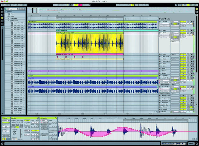 blank Live 5 introduces the auto-warp algorithm